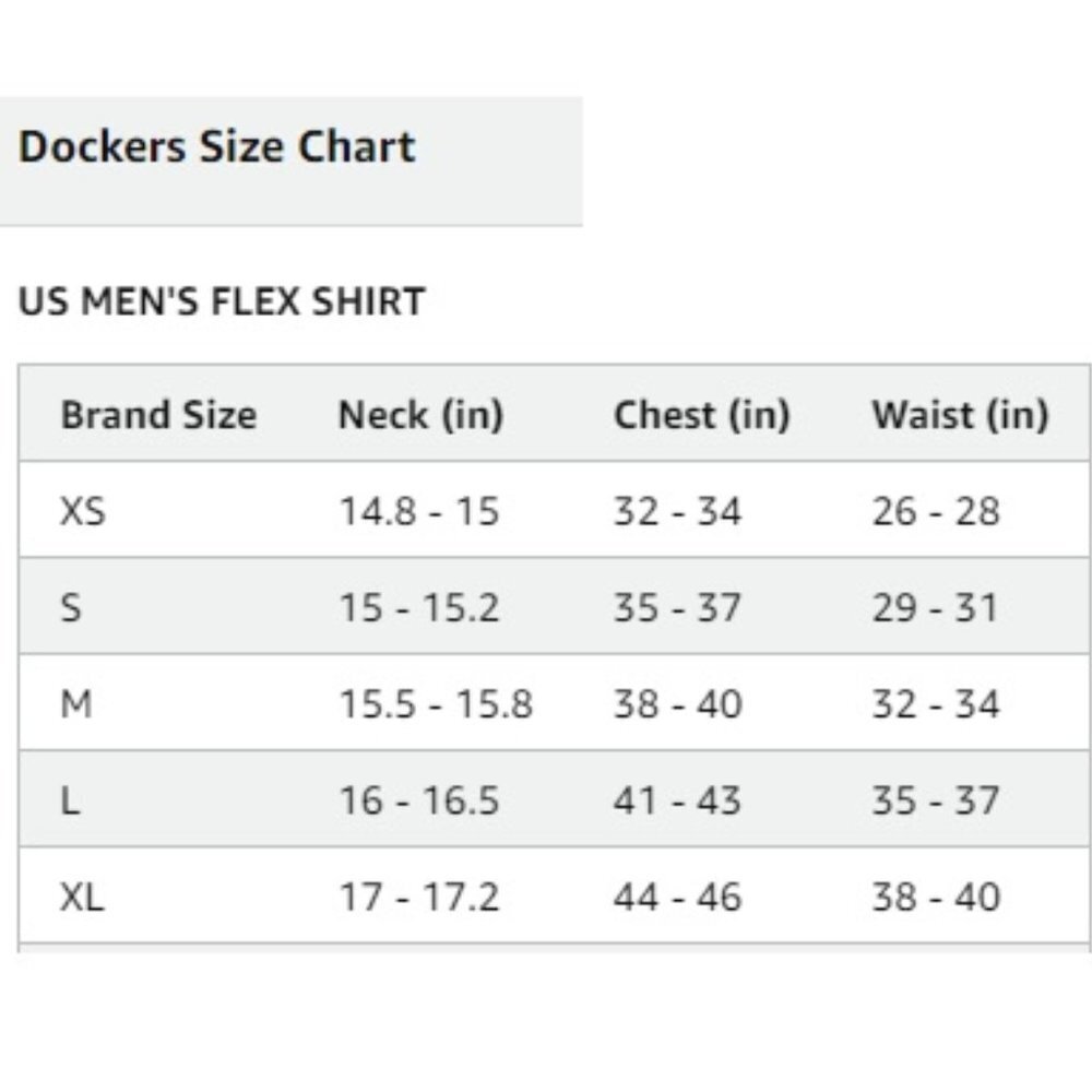 Dockers Men's Classic Fit Short Sleeve Signature Comfort Flex Shirt, XL - Picture 6 of 6
